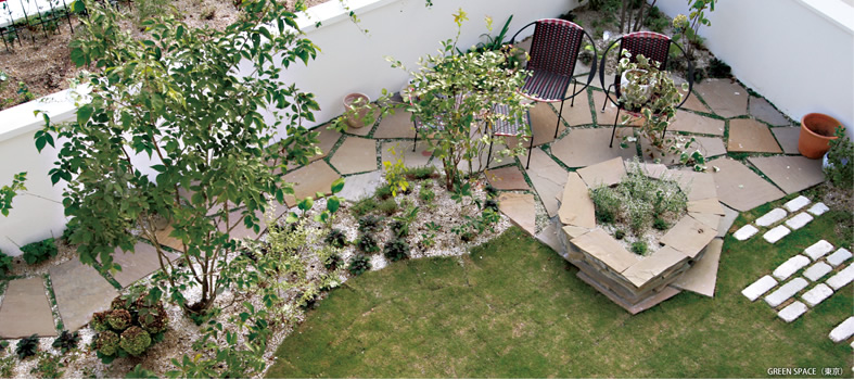 素敵な庭にする工夫 草花と樹木 山梨 山梨で建物をよりすてきに生かした外周り